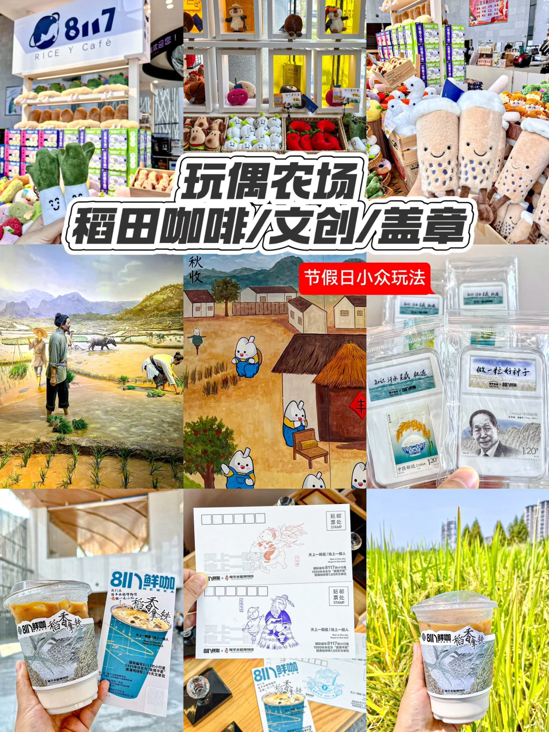 长沙这里！在稻田喝咖啡！！好浪漫啊！！！