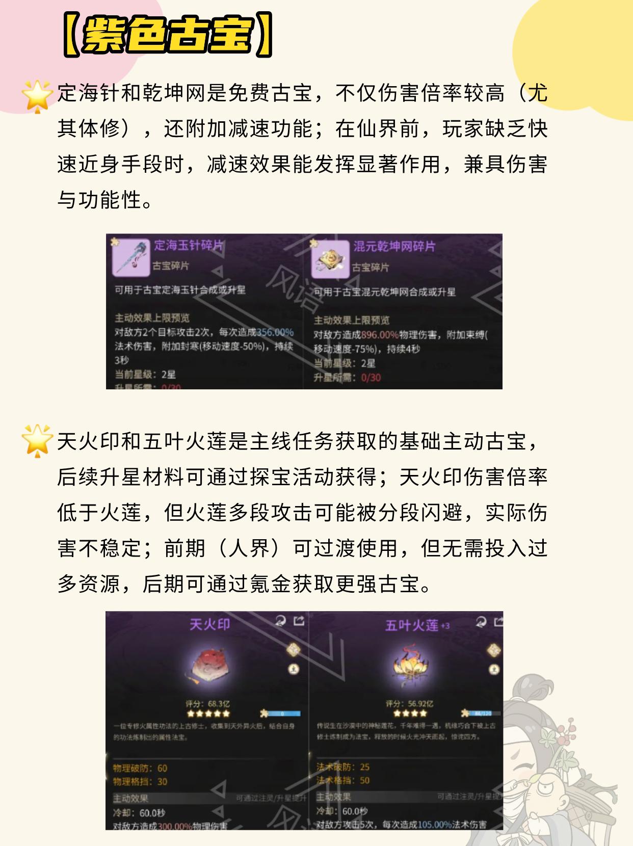 金色和紫色古宝怎么获得？。（作者：风语）