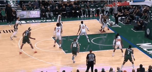 坏了！字母哥在这节骨眼上伤了？
在今天NBA常规赛雄鹿对阵活塞的第一节比赛中，字