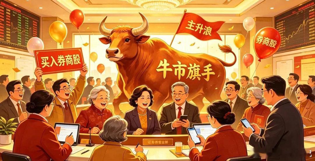 重仓券商，如果这波牛市券商注定要成为调控指数的工具而不得上涨，券商注定要成为牛市