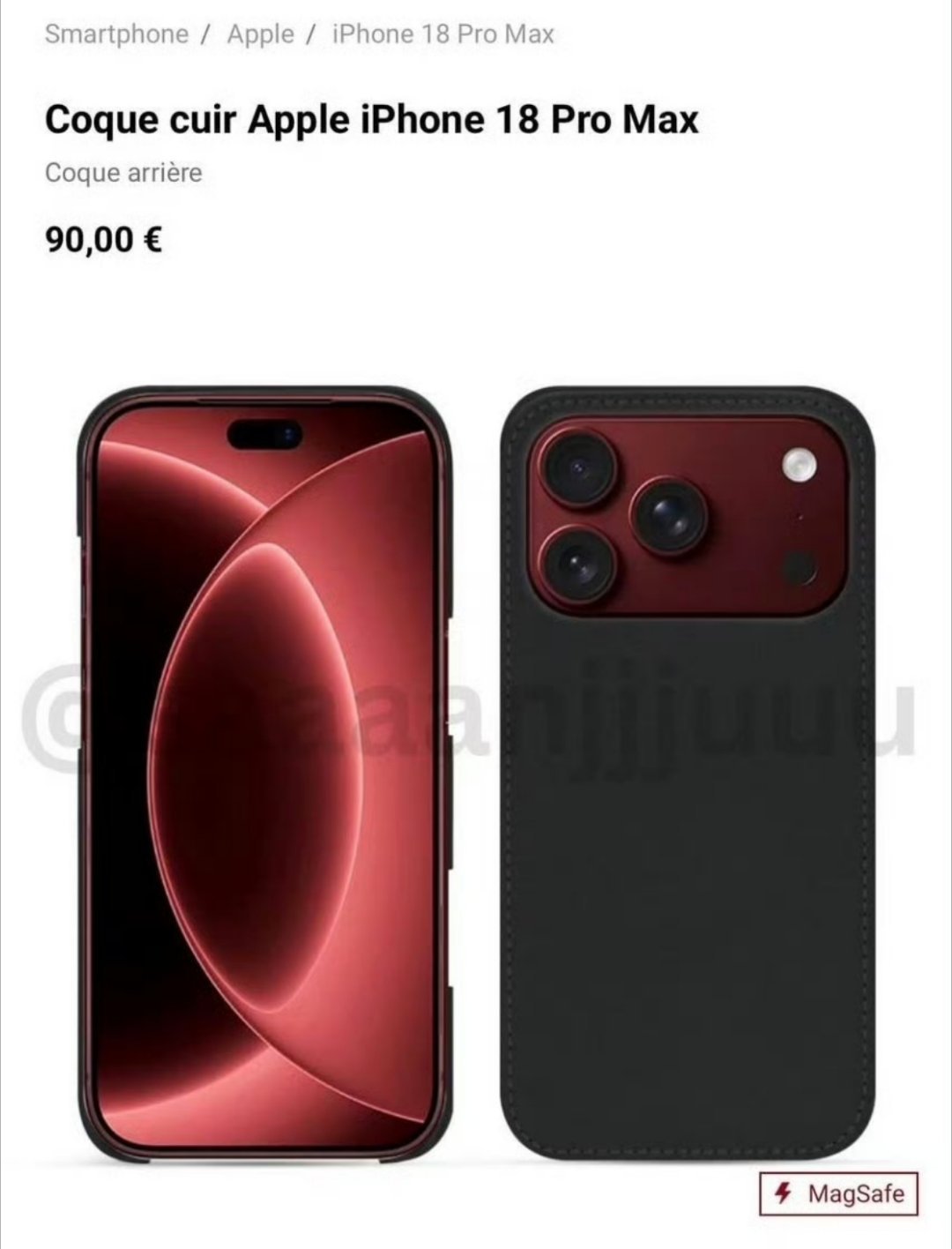 iPhone18ProMax手机壳曝光看曝光图，如果这是18系列的真机，那么灵动