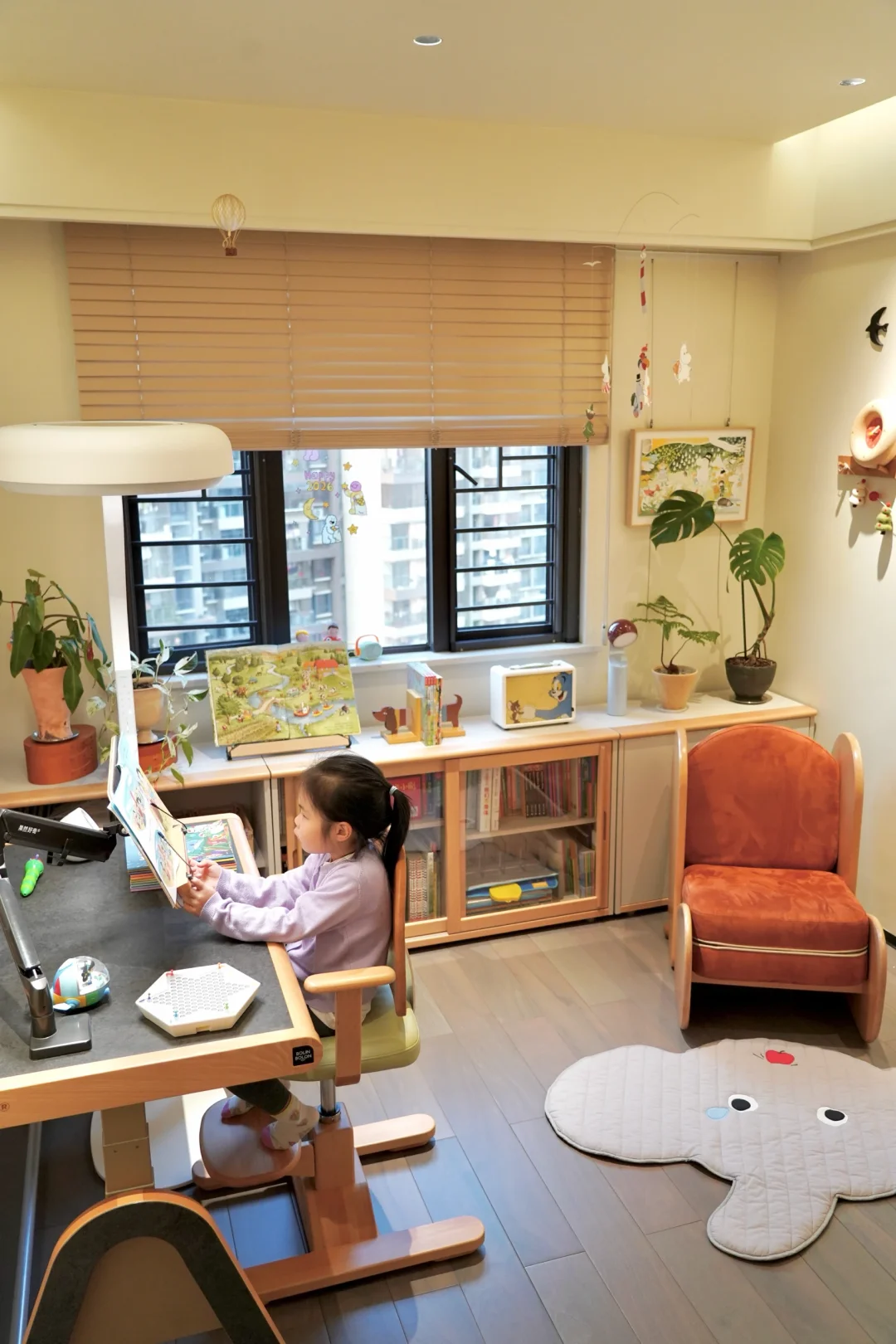 8m²闲置小房间，改造成女儿的知识城堡🏰