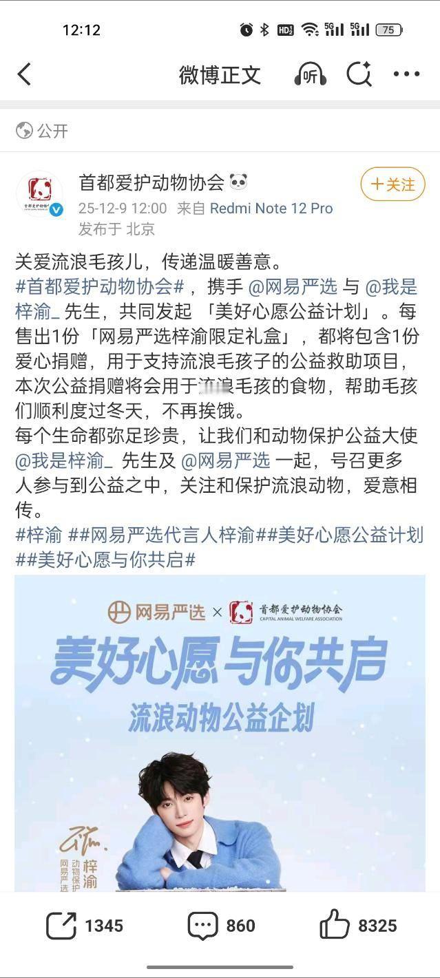梓渝 网易严选 又在做公益了 
