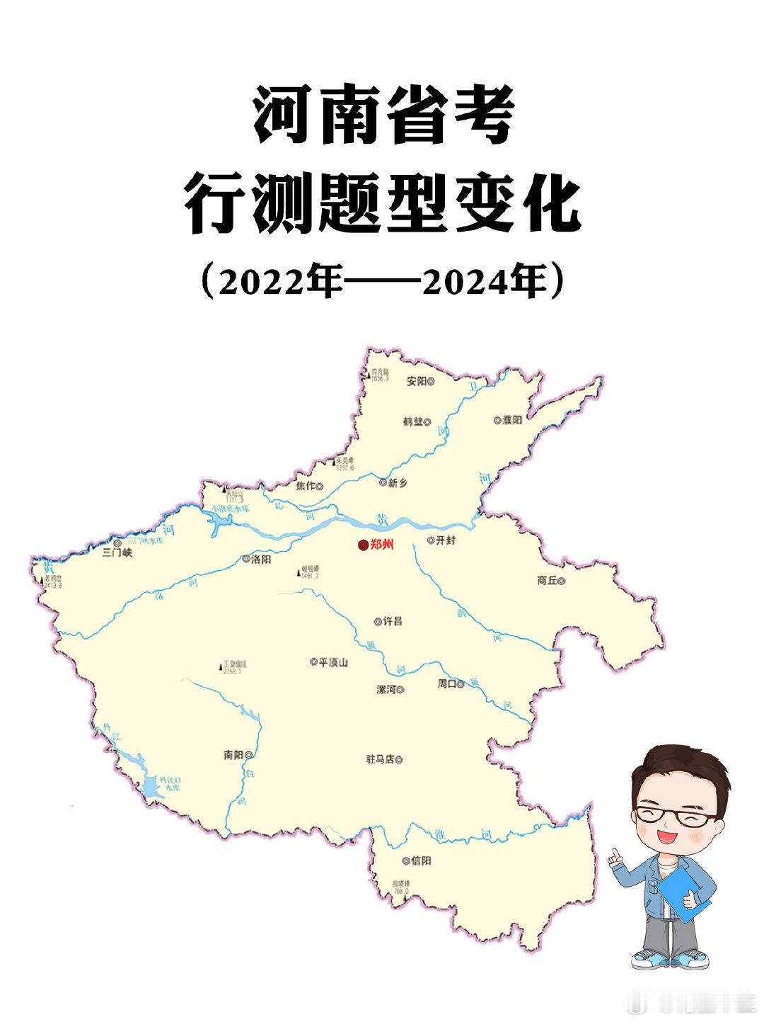 带你认识“河南省考”近三年河南行测题型变化情况PS：24年数量由10题变为15题