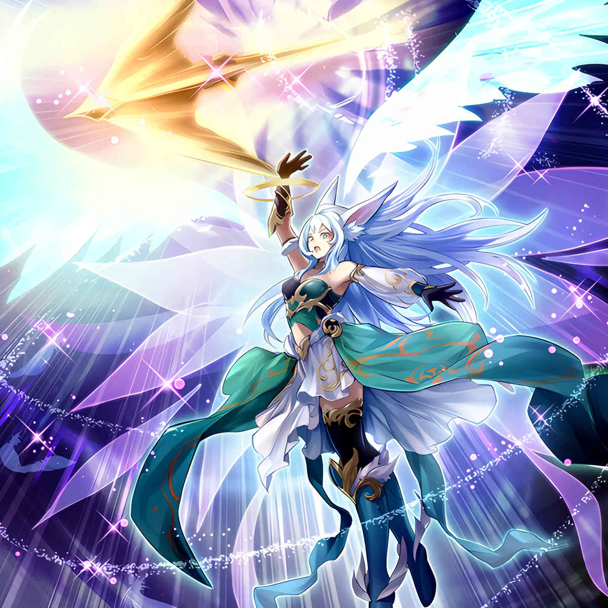 游戏王OCG UT01<8月年盒> 月女神月女神の至天（アルテミツト・スカイ）速