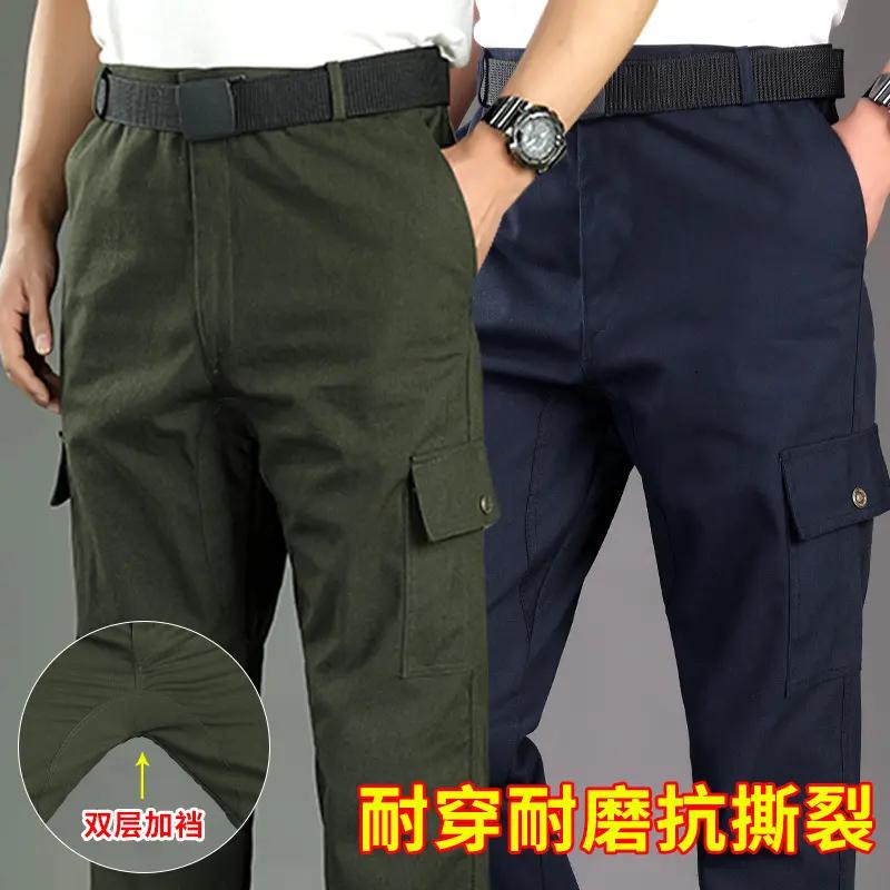 我终于找到适合工厂上班穿的耐磨工装裤了 我在工厂车间上班，之前的裤子老是磨破。最
