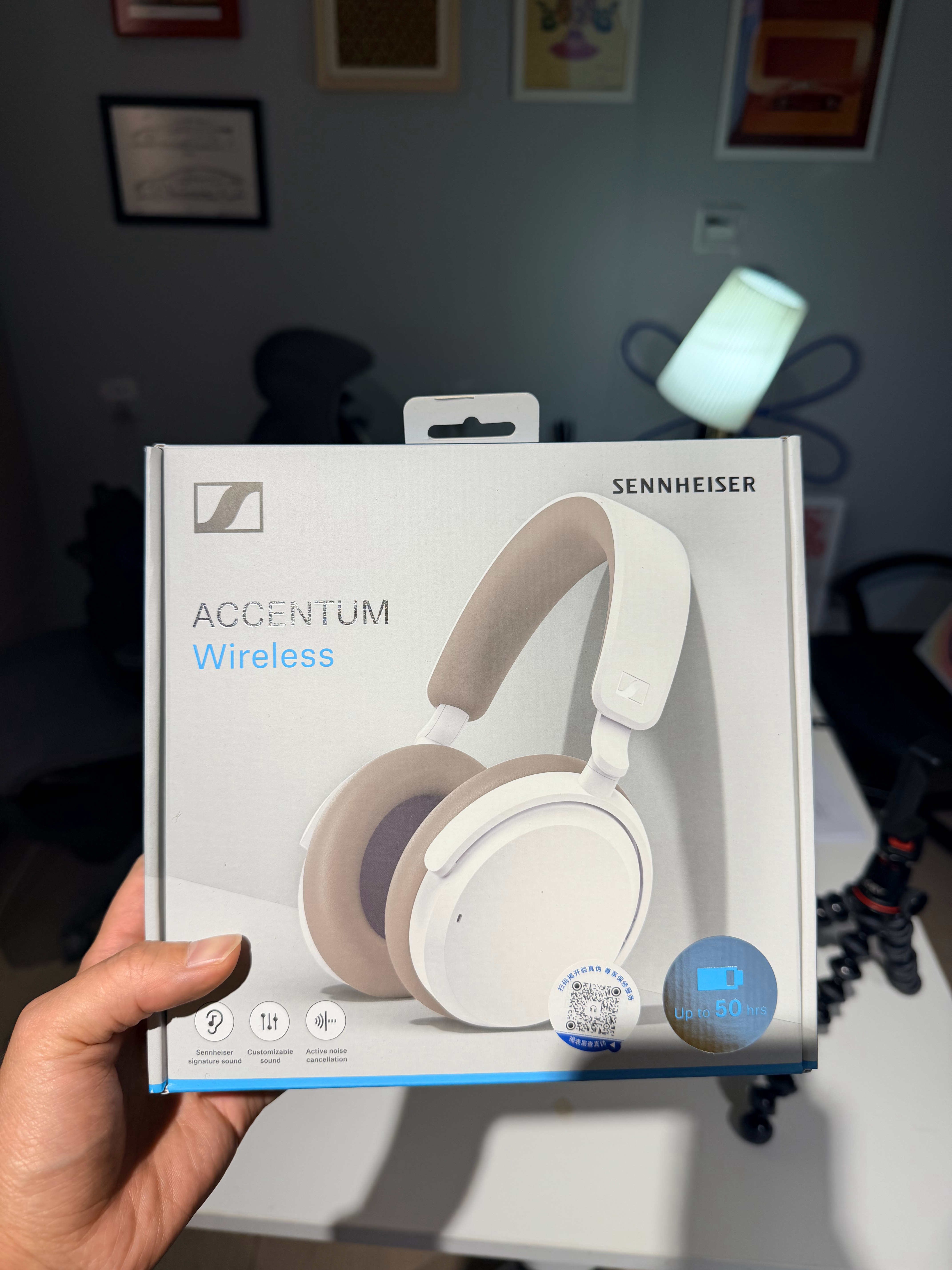 之前理想活动送的森海塞尔无线耳机，抽给大家，评论关注即可。  抽奖详情