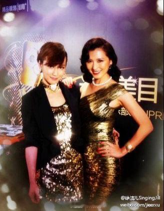 徐洁儿谢楠阚清子合照徐洁儿谢楠阚清子彩排路透徐洁儿首场个人音乐会即将开启，彩排路
