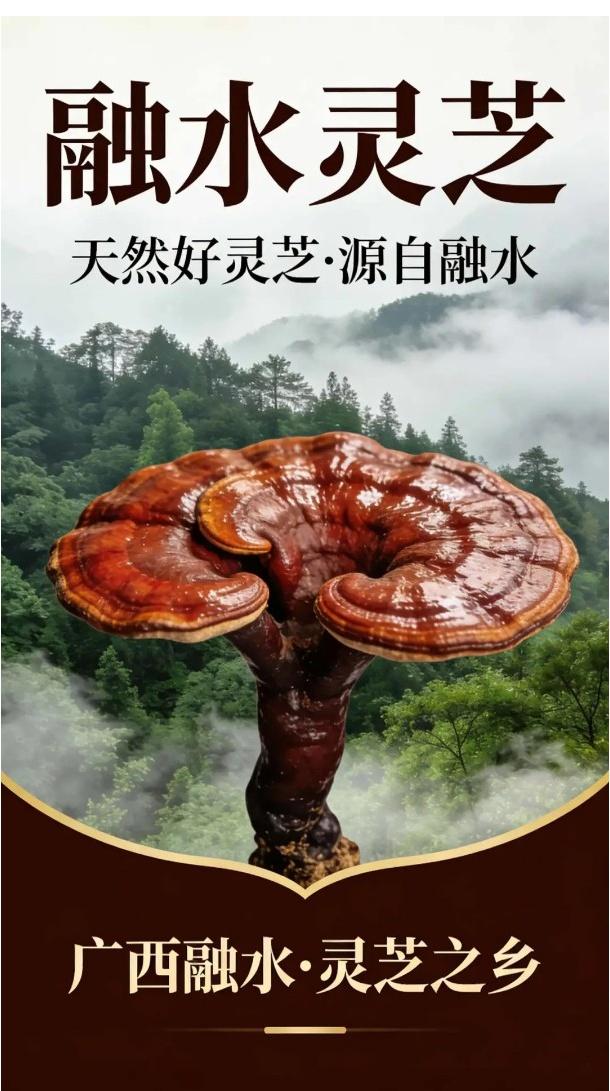 【长在融水深山的地理标志灵芝✨ 不挑体质的全家平补神器】