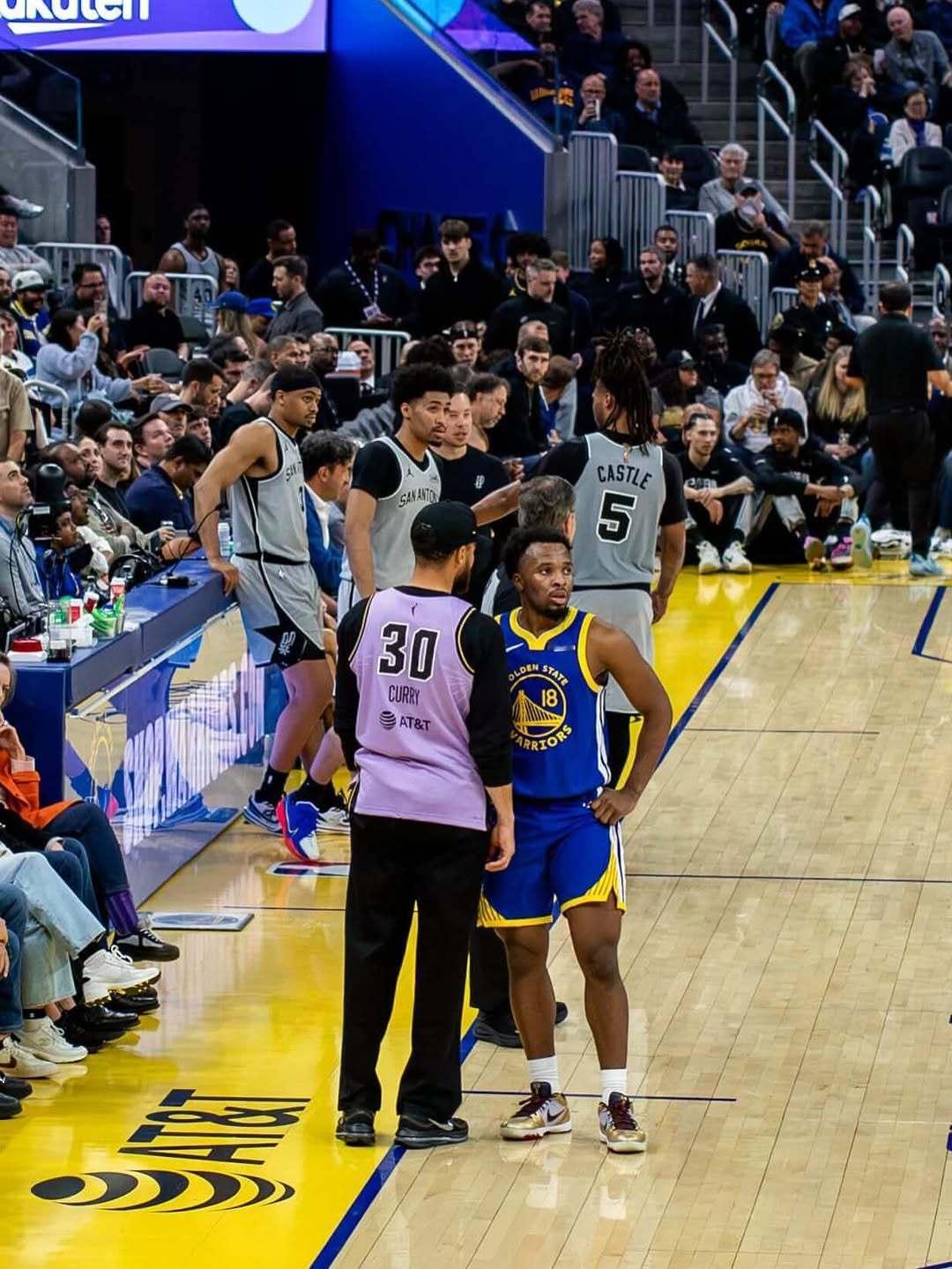 属于LJ克莱尔的第一个赛季结束了挺不错的一个小伙子金州勇士