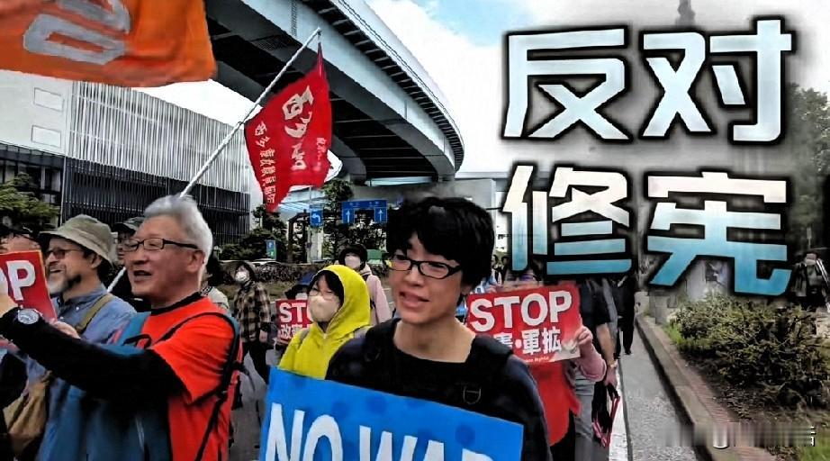 5月3日，东京5万人集会，反对修宪。口号震天，但最触动我的，是一位母亲的话——“