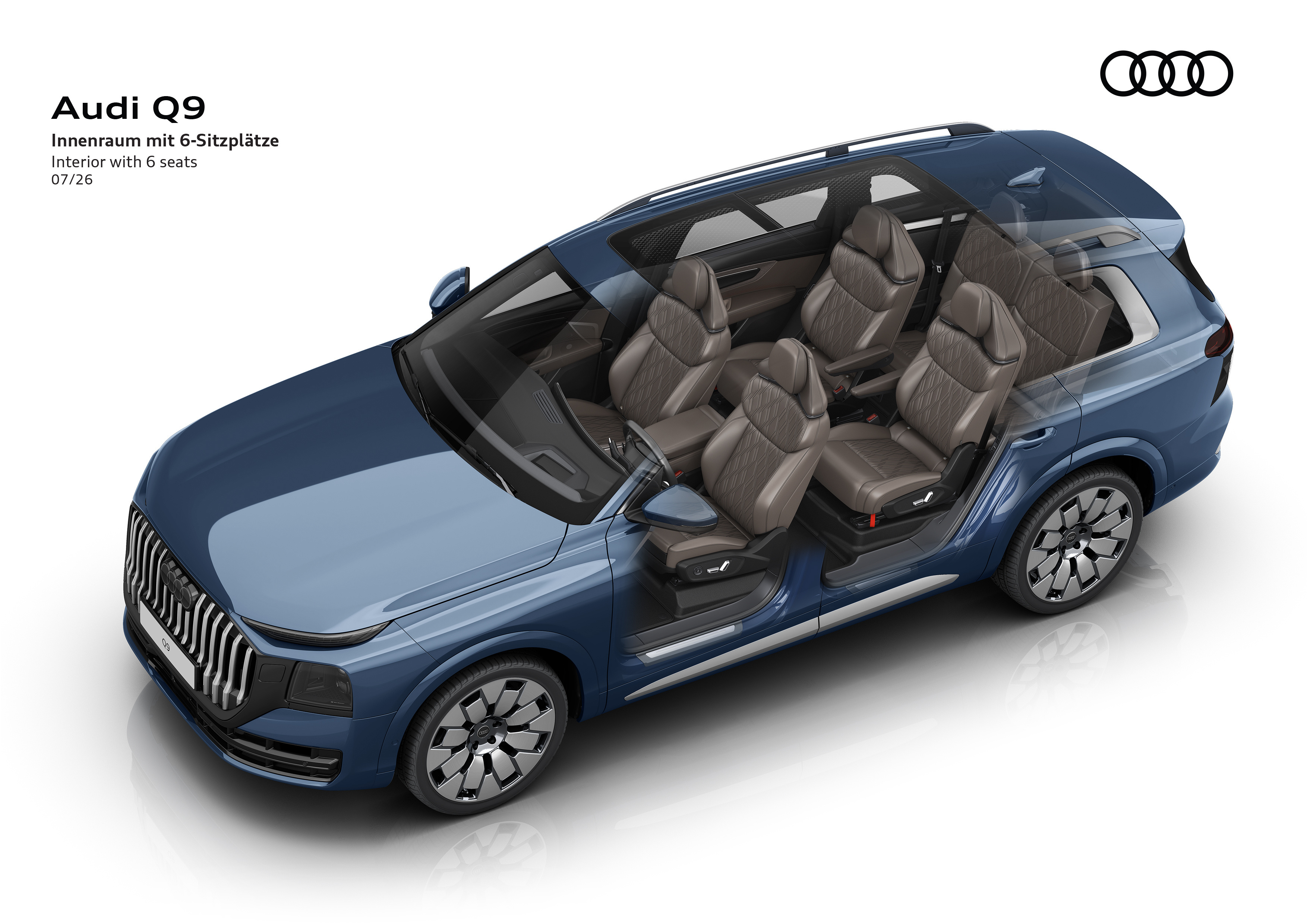 Audi Q9技术透视图奥迪q9奥迪