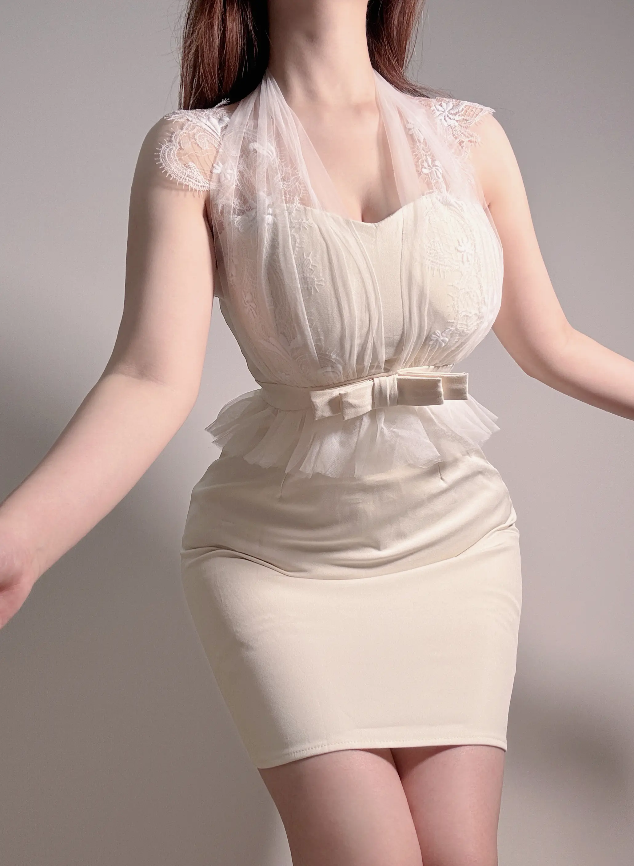 温柔白色连衣裙 女生高级感穿搭指南 女生气质穿搭 约会穿搭参考 温柔纯...