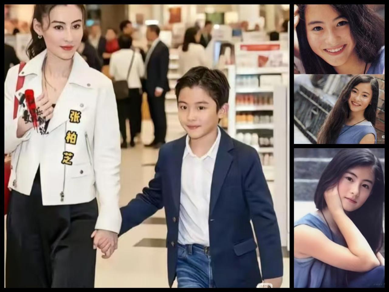 张柏芝三胎儿子Marcus的生父之谜，

大家猜了这么多年。

现在看看孩子的脸