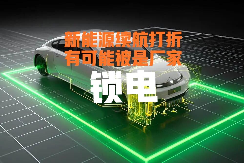 标称500公里实际跑280，央视曝光锁电
开新能源车的朋友，有没有发现一个诡异的