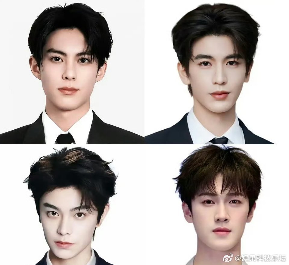 新一代的四大天王，我觉得还挺合理的 