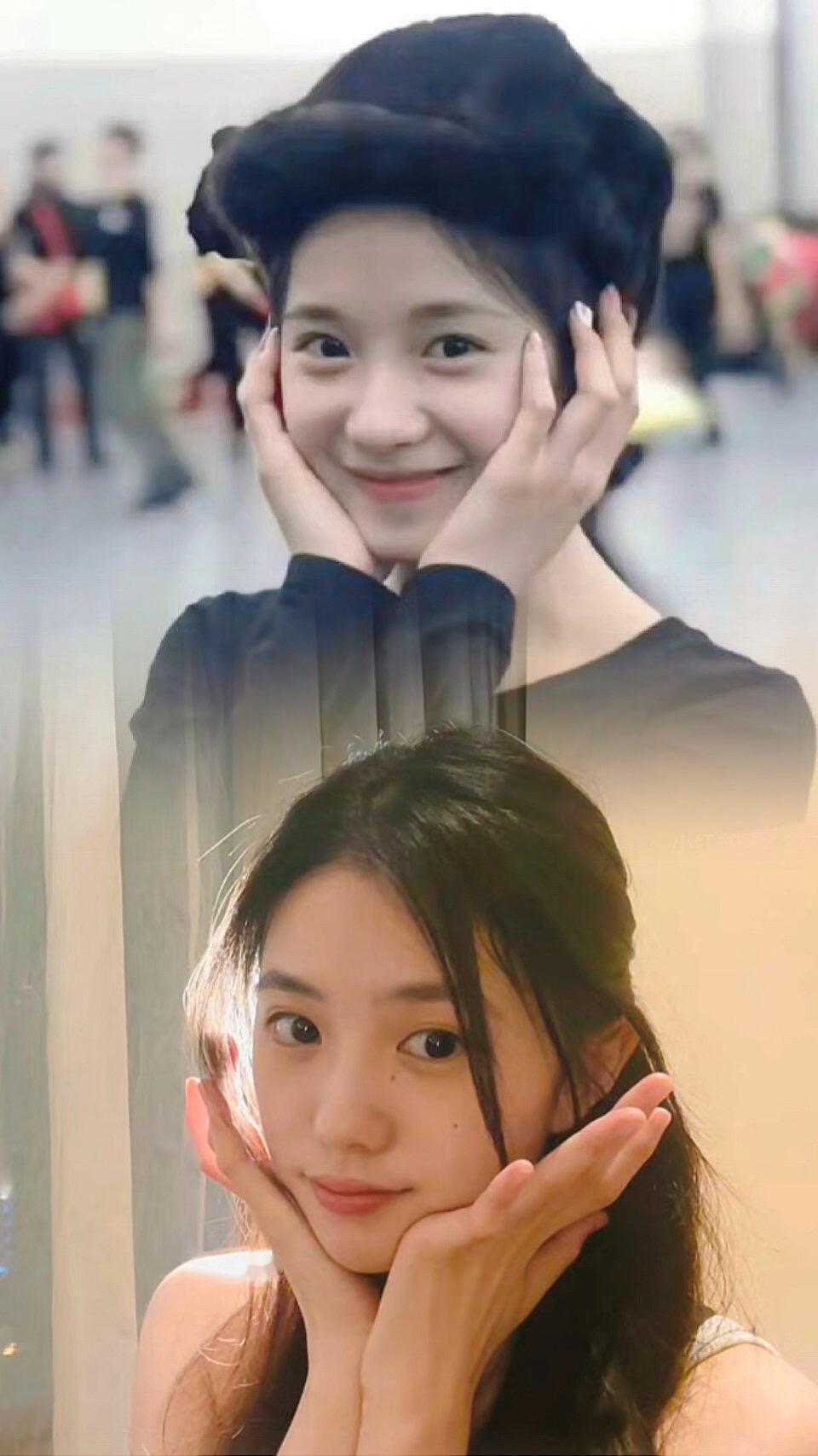这个女孩和整容两个字绝缘 ​​​
