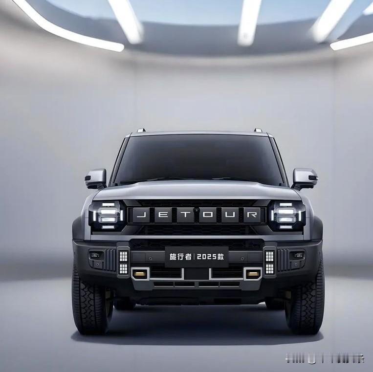 在城市里的喧嚣成为日常枷锁，捷途旅行者以硬核姿态唤醒心底的野望。方正车身勾勒出凌