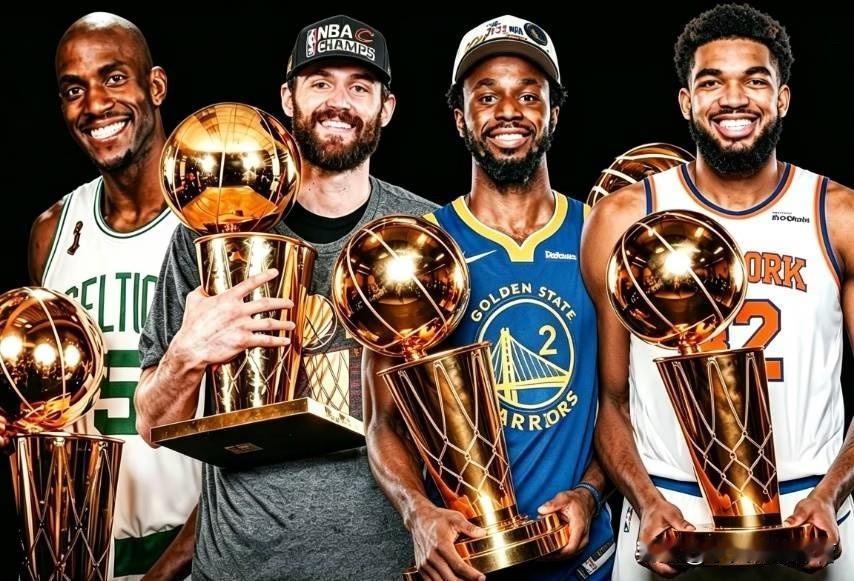 不吹不黑！NBA更换门厅立马兑现天赋夺冠的五大球星！

一、凯文·加内特：狼王告