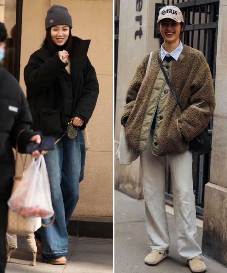 事实证明：“牛仔裤”下面不要搭运动鞋，瞧上海女生这样穿有多美 