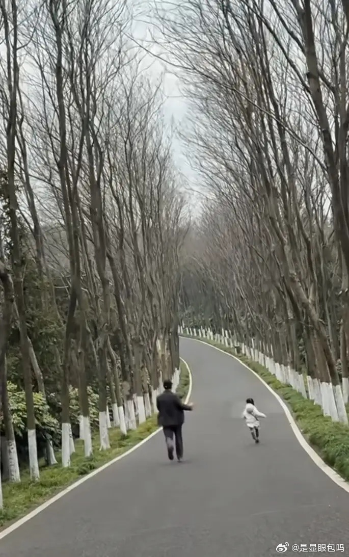 王阳一家无锡度假，带女儿Molly上山挖笋，和高斯穿情侣装很甜蜜！ 