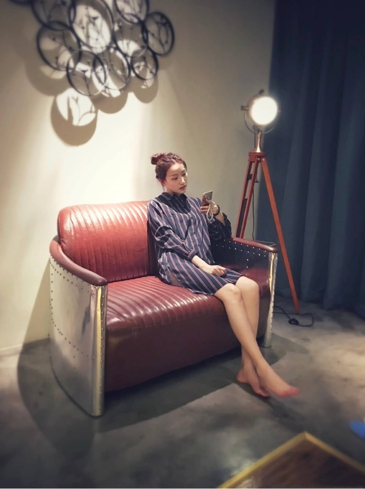 马凡舒光脚丫妆造型美图集 ​​​