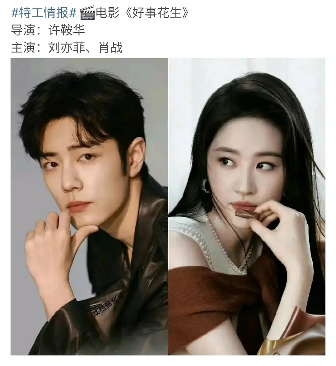 刘亦菲和肖战要是合作会有CP感吗 ​​​