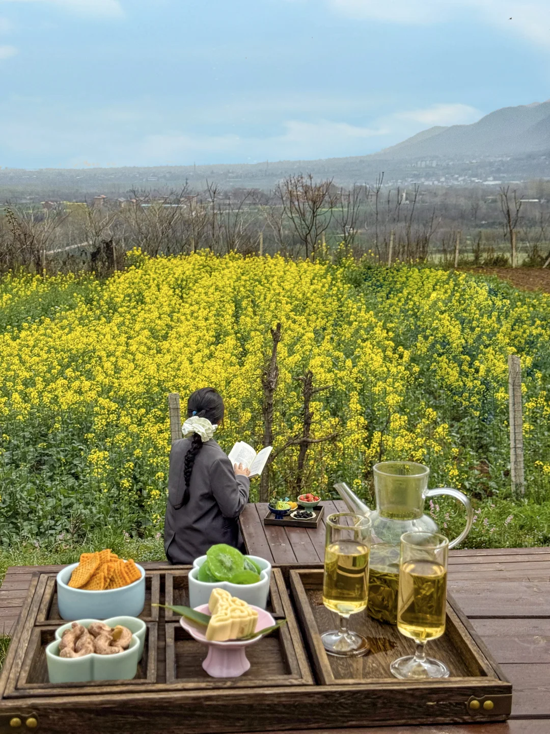 西安秦岭山下天花板4.6实拍！！好chill🍵