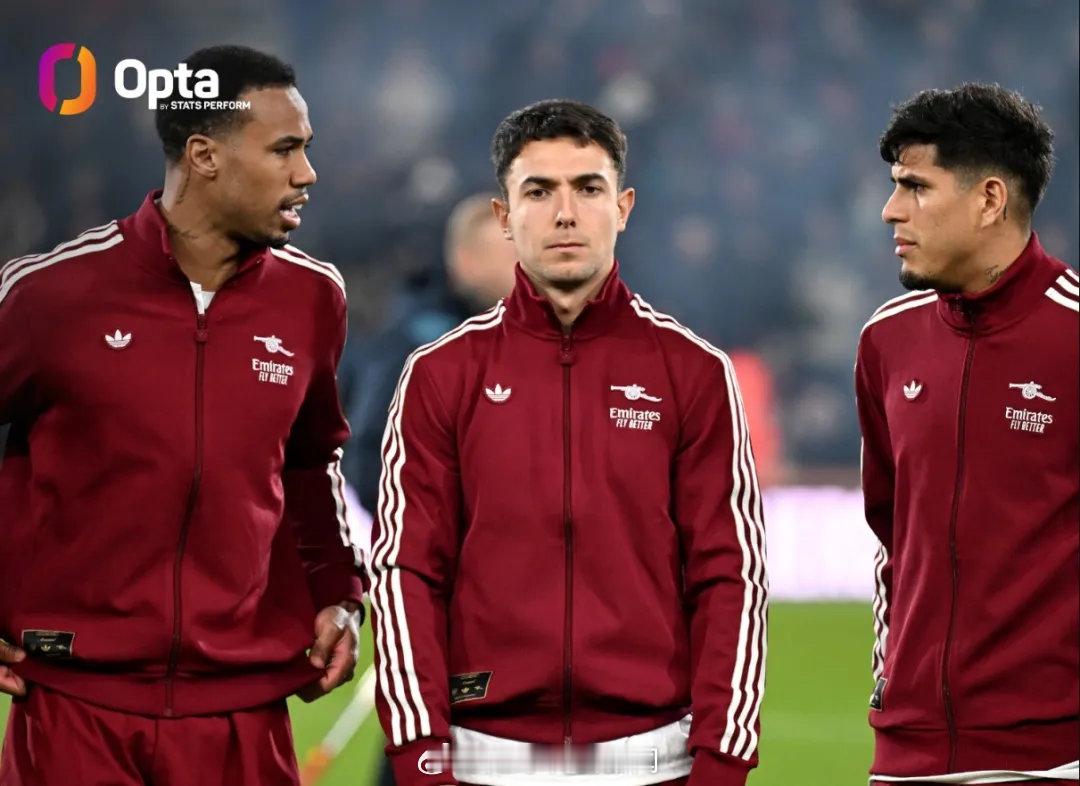 Opta统计，祖比门迪在阿森纳客胜伯恩茅斯的比赛中12次赢得球权，是本赛季枪手2