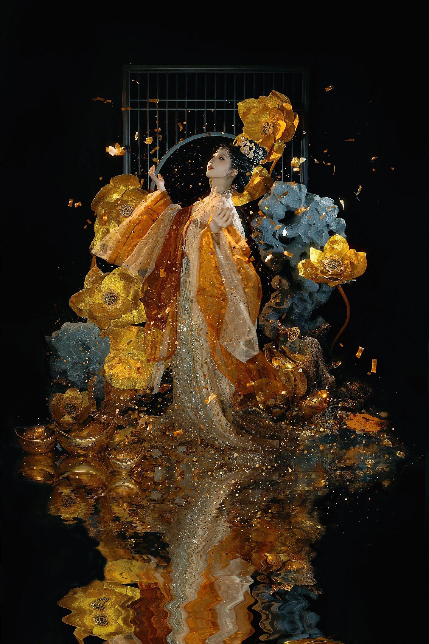 浮光跃金 好运连连。