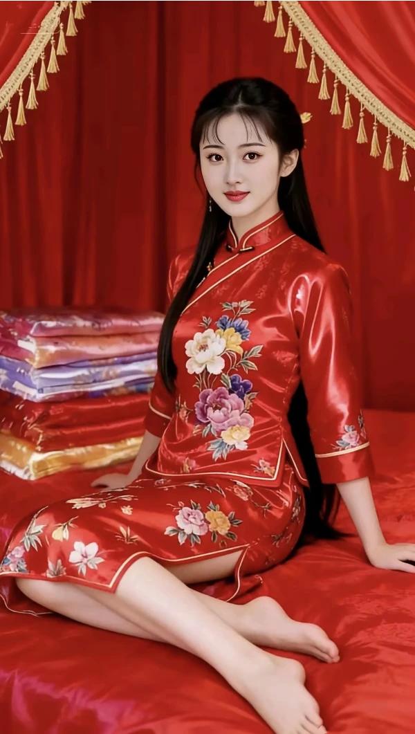 身份一变不一样，
不能每天再赖床。
早起就要干家务，
里里外外总是忙。