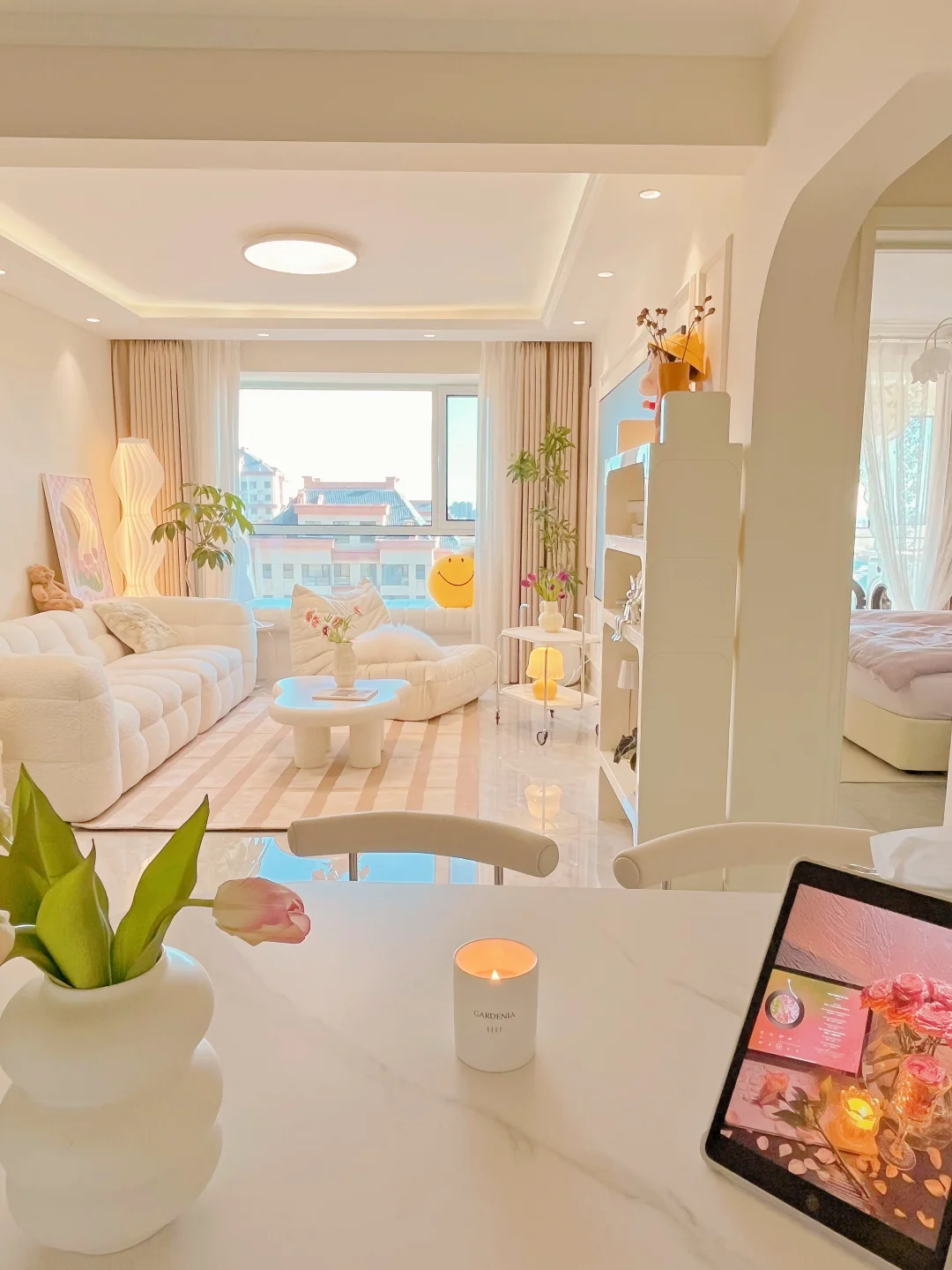 普通女生的理想小家，干净舒服就好啦😊