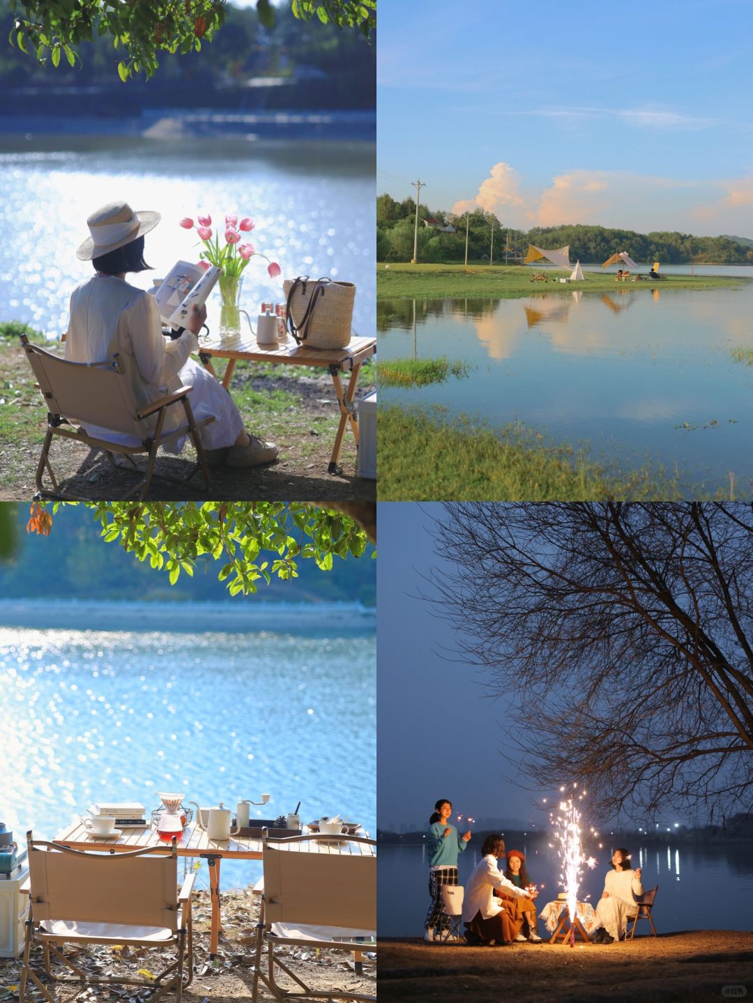 露营2年/我拍到的8张人生照片，太浪漫❗️