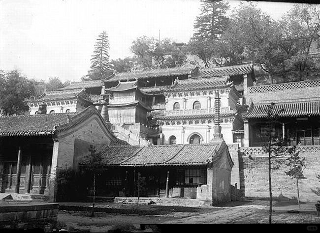 五台山旧影：大圆照寺，显通寺，塔院寺
