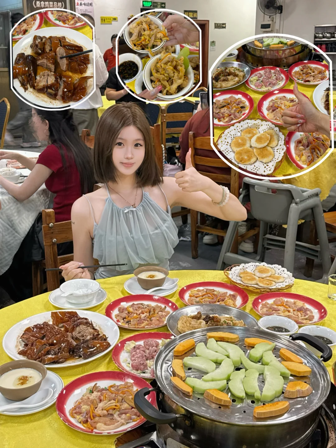 来佛山必吃！大众点评桑拿鸡榜1农庄🐔😻