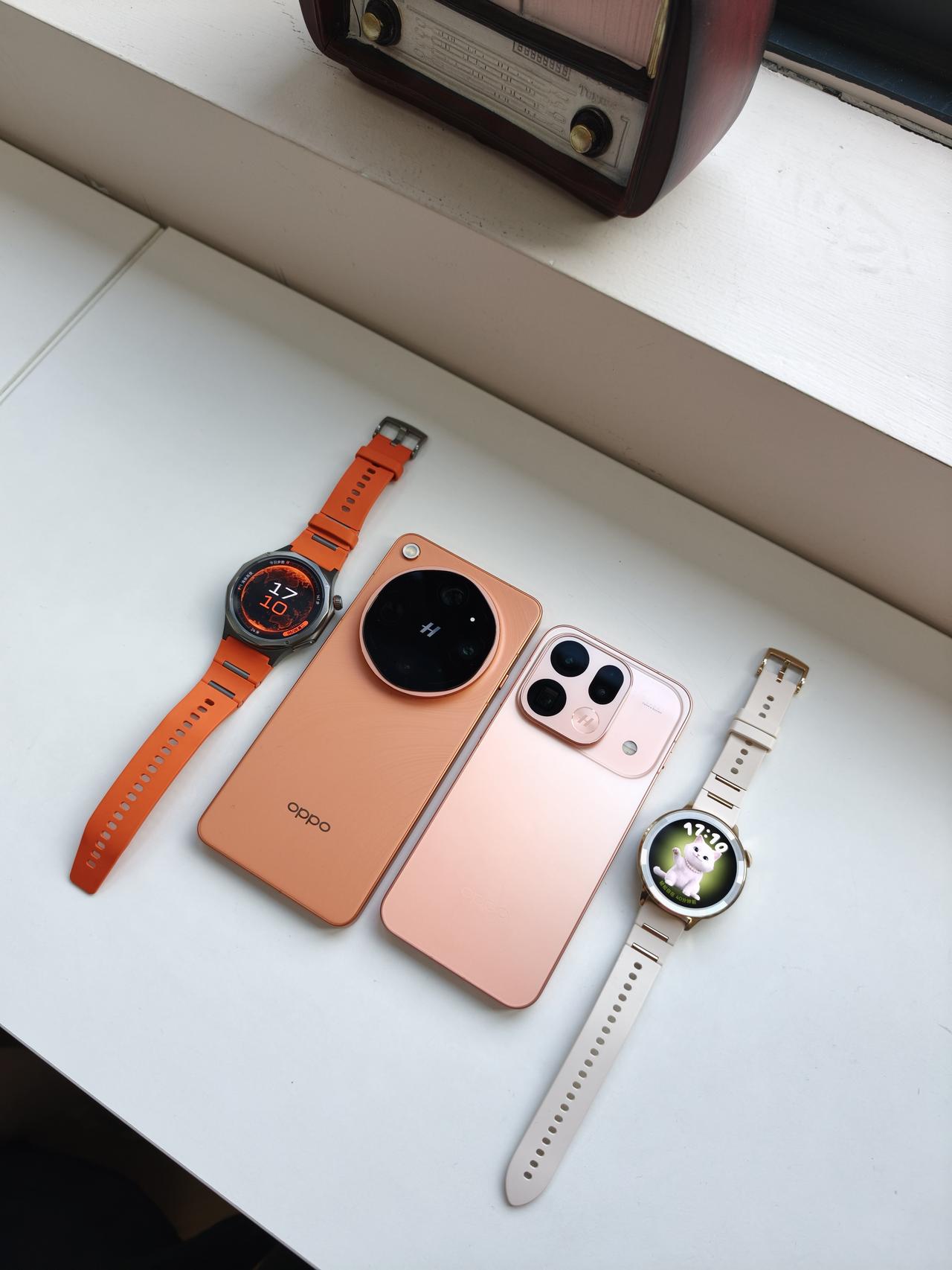 📱⌚️OPPO两套都凑齐了，Mini蕞合我心意

没想到，我也是双持党？
先后