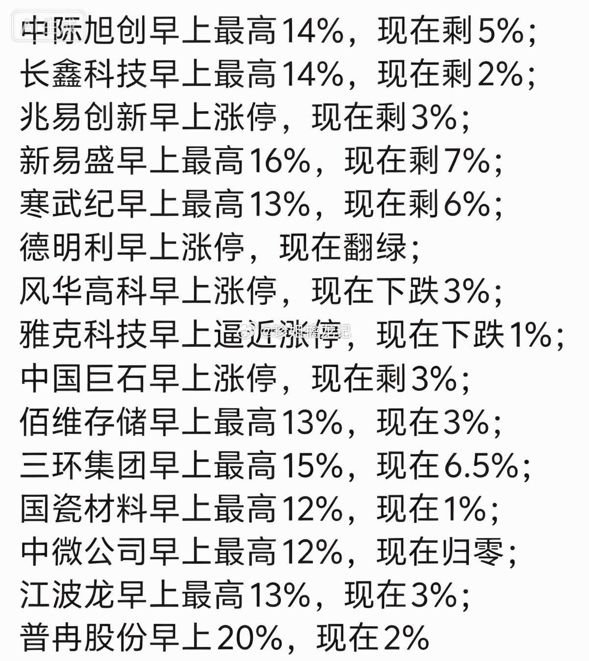 今天的好消息是，外围都史诗级暴涨了，不会拖累A股；坏消息是，咱们又玩高开低走的剧