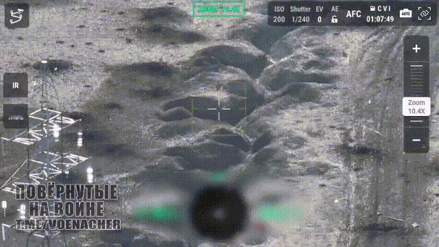 “彩票级运气！”5月7日，俄军第35摩步旅的敢死突击队战士，直接冲入乌克兰武装部