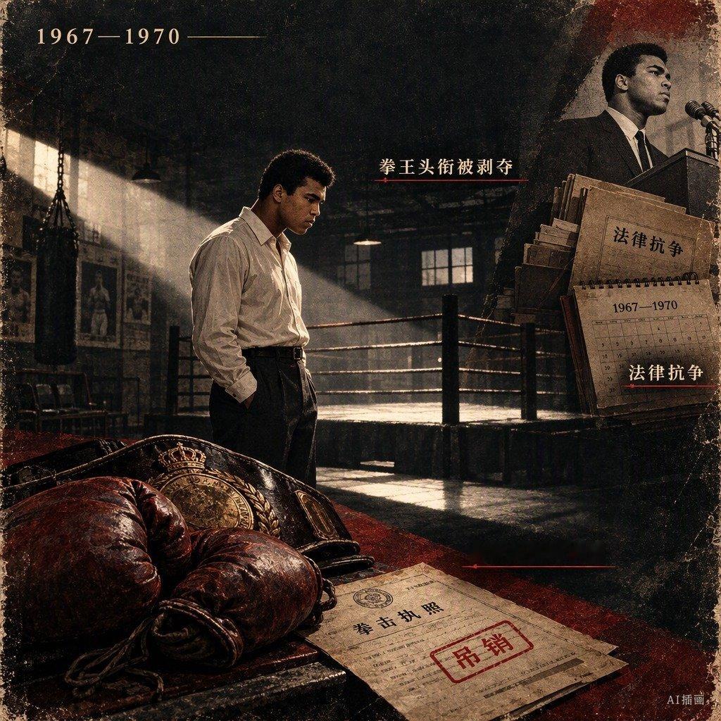 1967年4月28日，休斯敦的征兵中心点到“卡修斯·马塞勒斯·克莱”时，穆罕默德