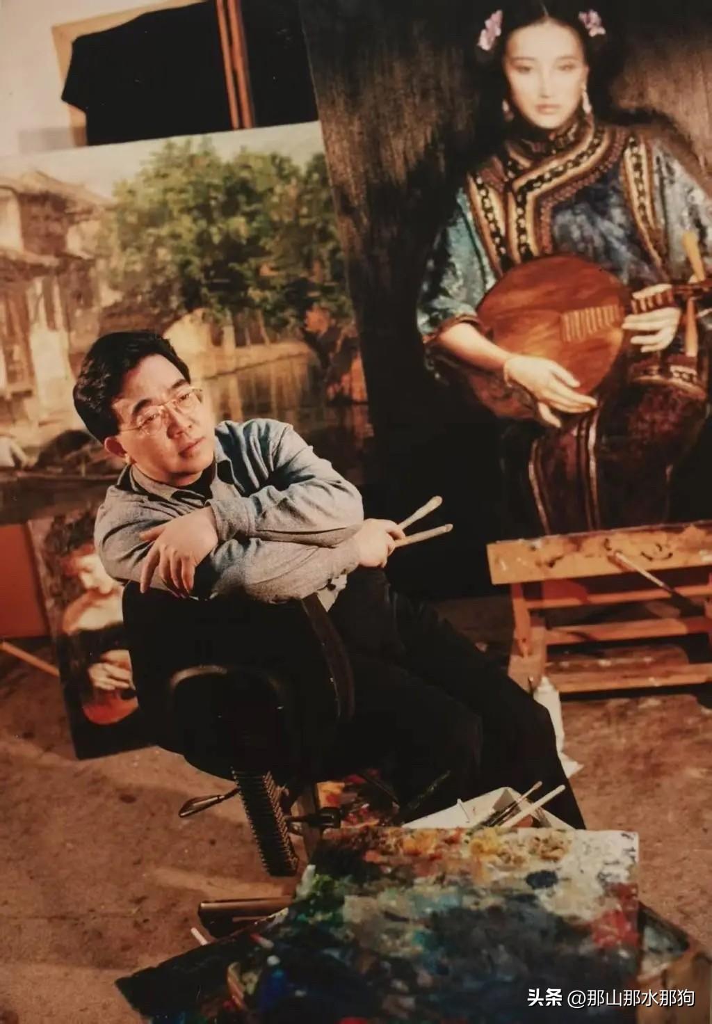 洪晃在音频里面说的已故著名油画家陈逸飞的小女友，是不是中国超模开山鼻祖陈娟红？初