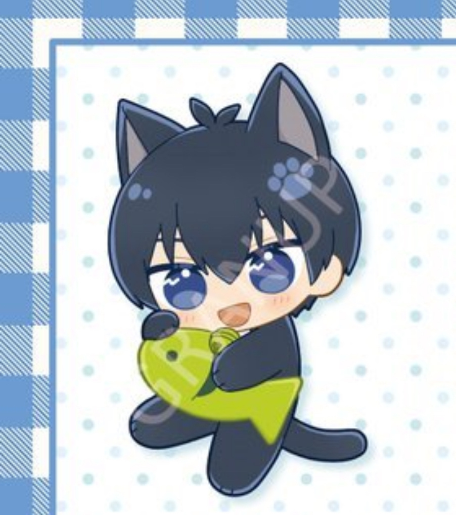 洁世一  🐈⬛洁世一 🐈⬛洁世一 谷子 猫儿这个萌 