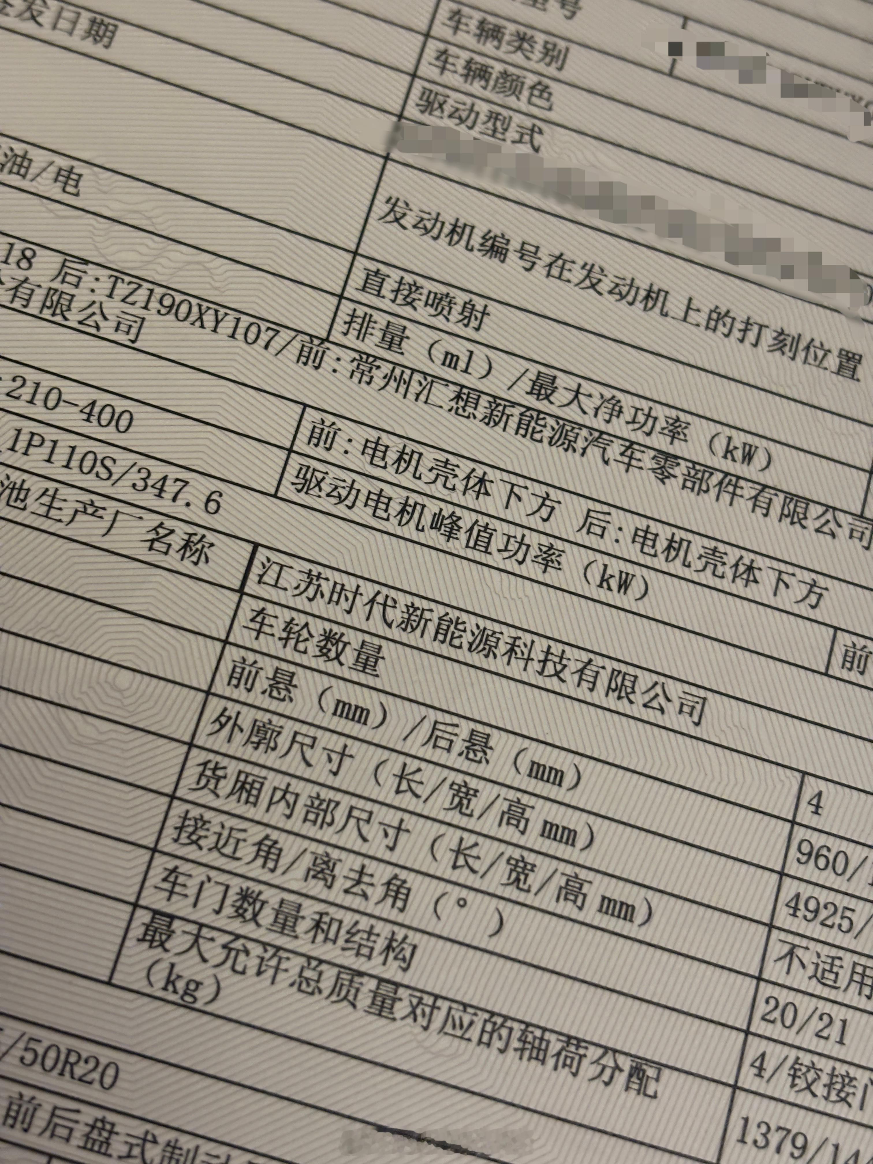 刚想起来看车辆合格证莫非，我的理想L6这是抽中宁德时代了？[doge] ​​​