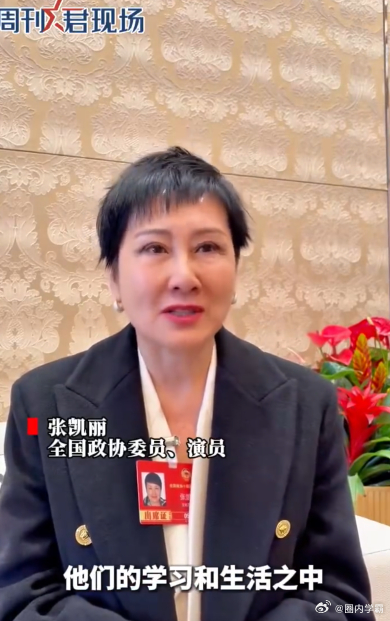 张凯丽说短视频不会毁掉一代人张凯丽称禁止未成年用网是因噎废食 现在未成年网民规模