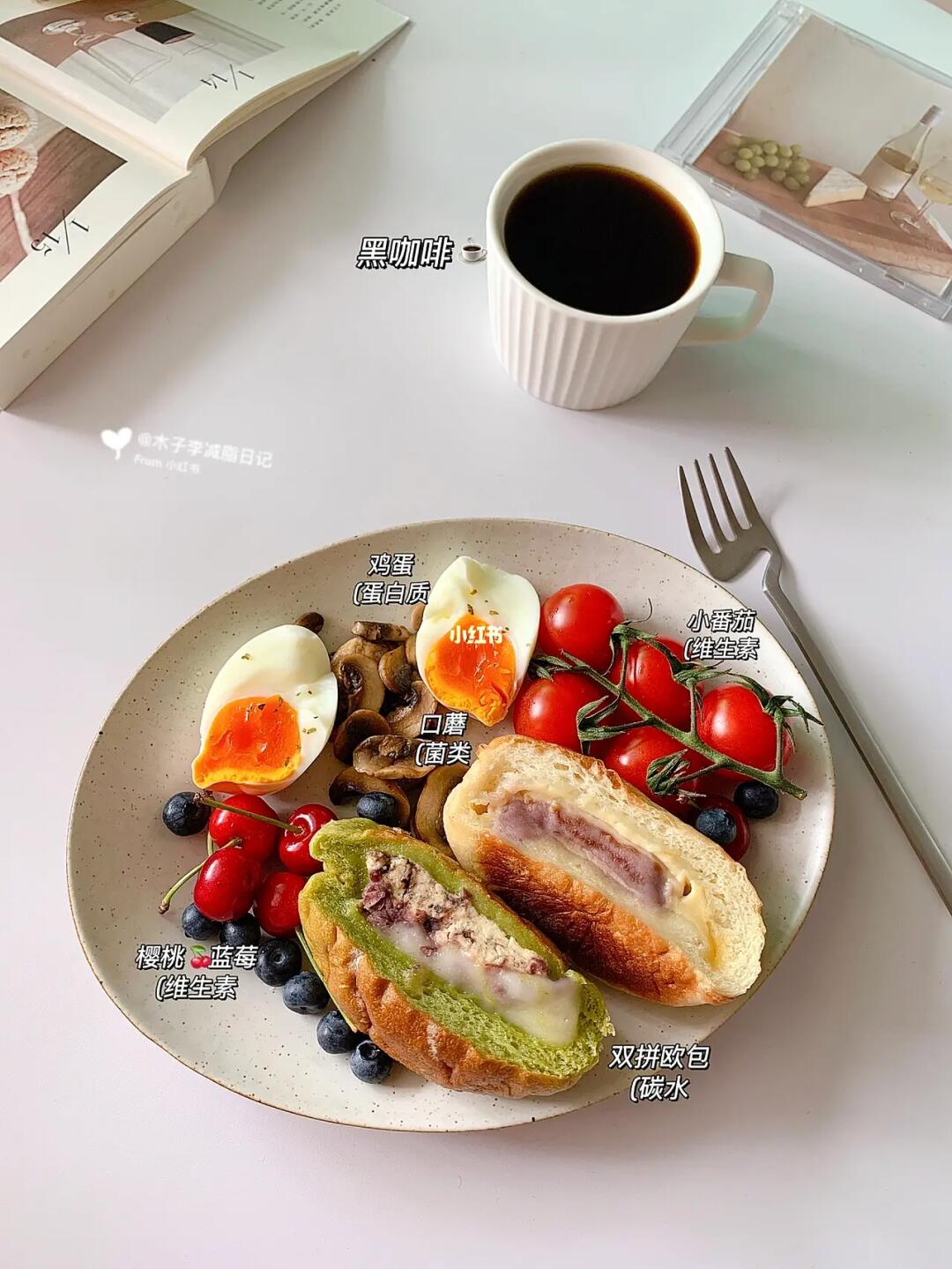 👧🏻已瘦30斤|没人可以拒绝不吃面包🍞吧！