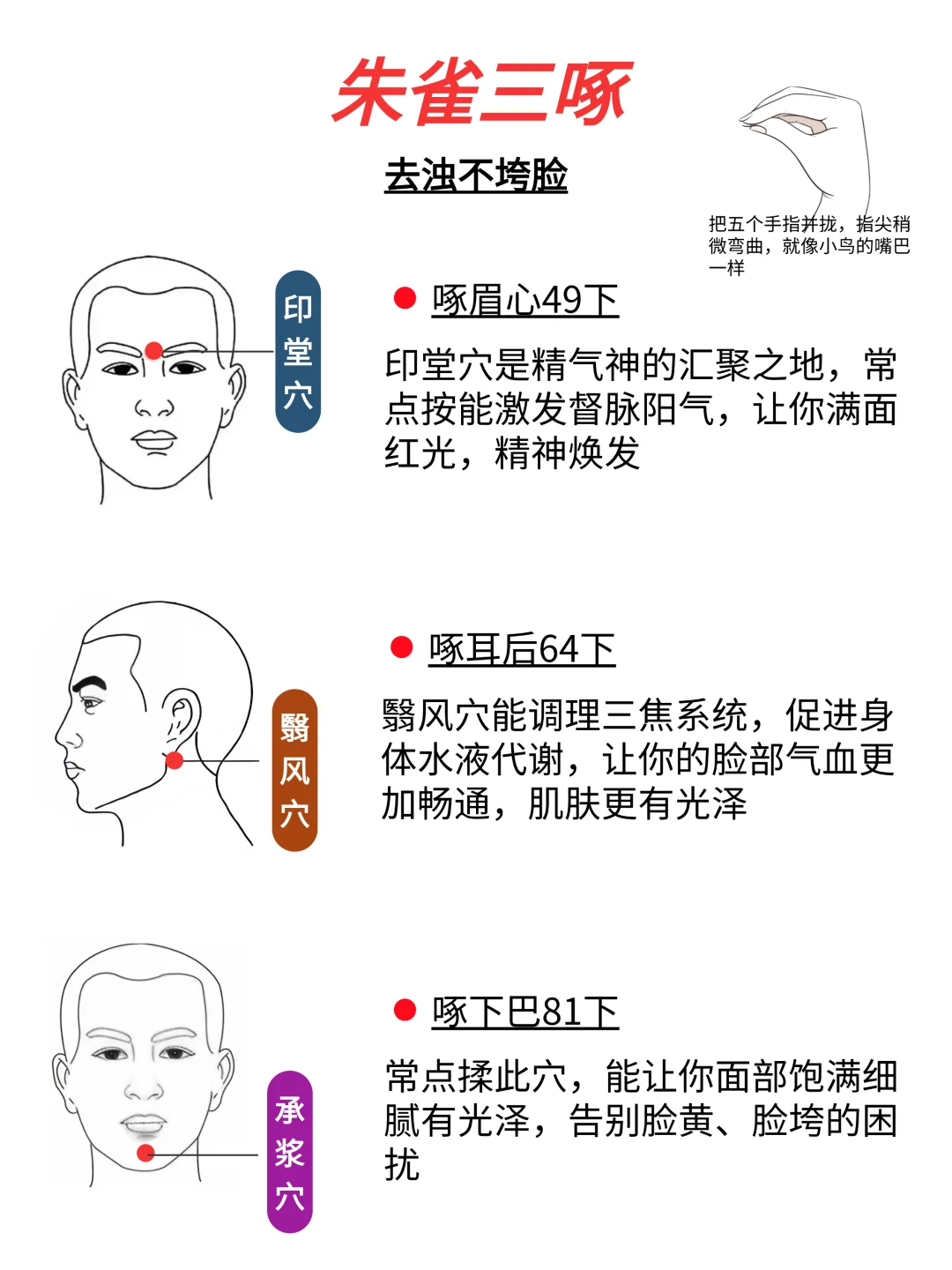 朱雀三啄🔥古法养颜，老祖宗可太会了……