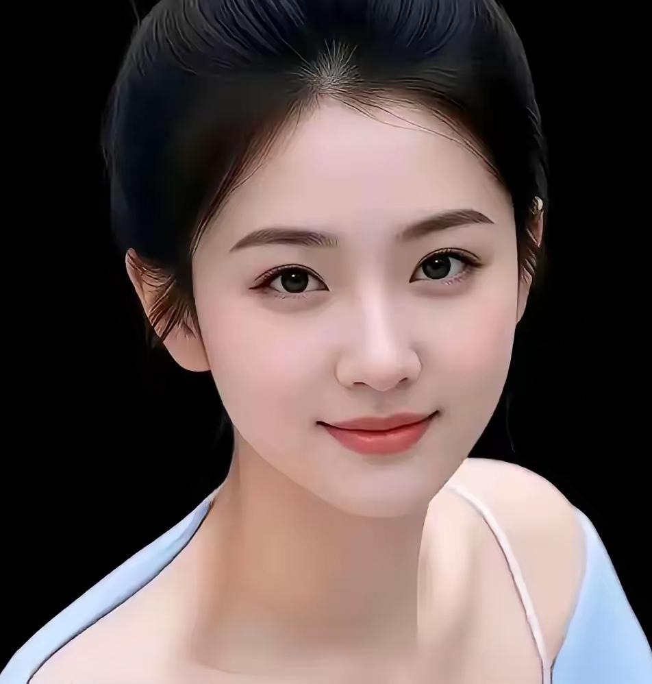 温柔甜美的微笑，如春风般温暖人心。