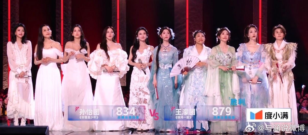 浪姐直播omg 王濛团879票 