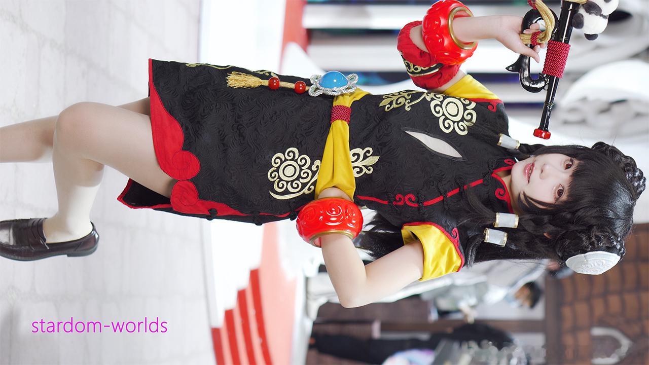 龙之谷 艾琳旗袍 cos 可爱萌妹 2026萤火虫漫展37th 