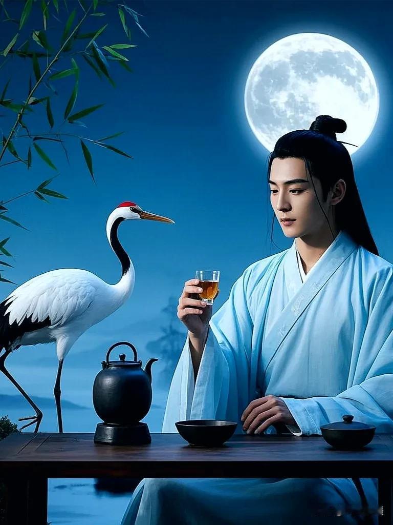 回文诗一首
无题

正读
酒酌闲云月，茶烹静鹤风。
悠怀添意趣，逸兴韵无穷。
 