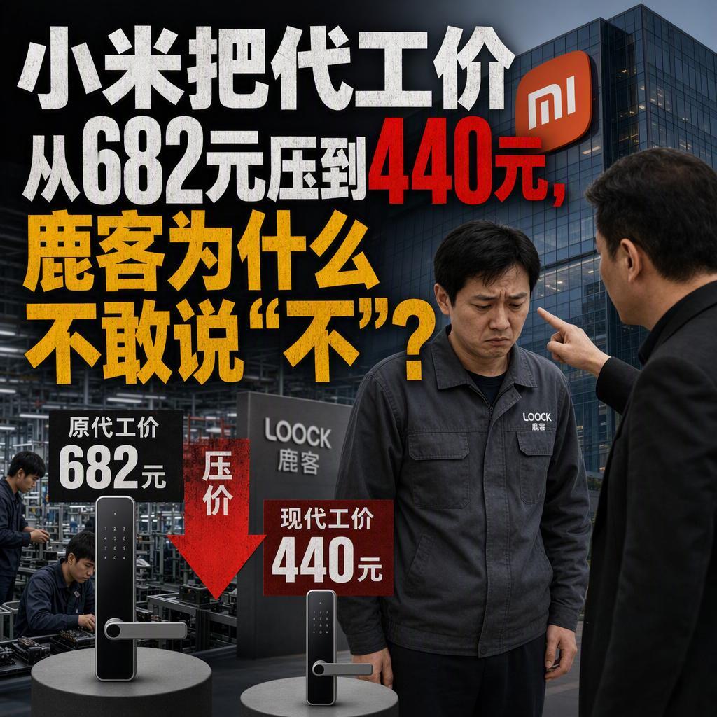 682元砍到440元，三年跌掉242元，鹿客给小米代工的智能锁，越卖越不赚钱。